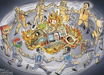 liberals-tech-burning-censorship-facebook-twitter-youtube-warren.jpg