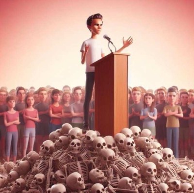 David Hogg standing on the dead for his career.jpg