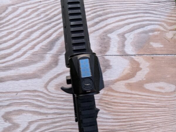 solar panel on optic