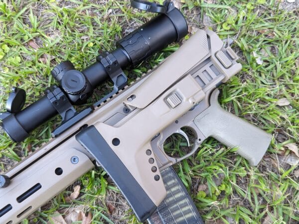 PSA JAKL 5.56 Rifle w/ Monstrum Panzer 1-6x FFP Riflescope