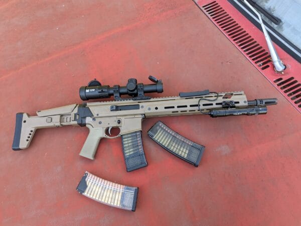PSA JAKL 5.56 Rifle w/ Monstrum Panzer 1-6x FFP Riflescope
